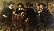 Four aldermen of the Kloveniersdoelen in Amsterdam unknow artist